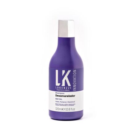 Shampoo Desamarelador Lokenzzi 320ml