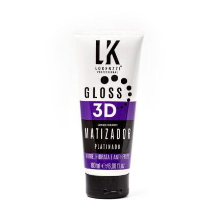 Gloss 3D Matizador Platinado 180ml