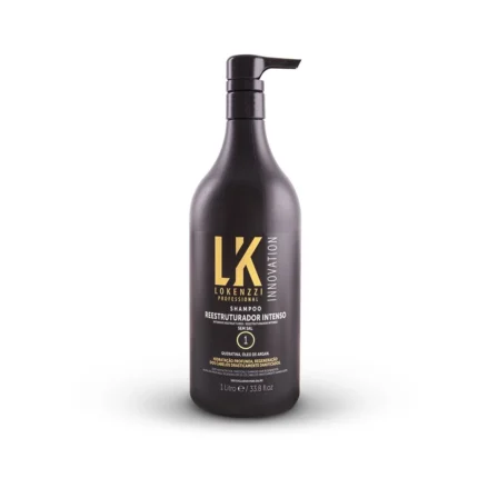 Shampoo Reestruturador Intenso Lokenzzi 1lt