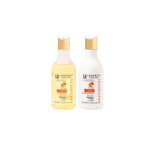 Kit Vegano Finos Shampoo + Condicionador Lokenzzi 320ml
