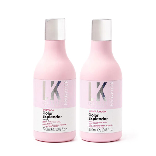 Kit Color Explendor Shampoo + Condicionador Lokenzzi 320ml