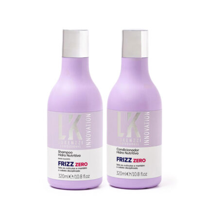 Kit Frizz Zero Shampoo + Condicionador Lokenzzi 320ml