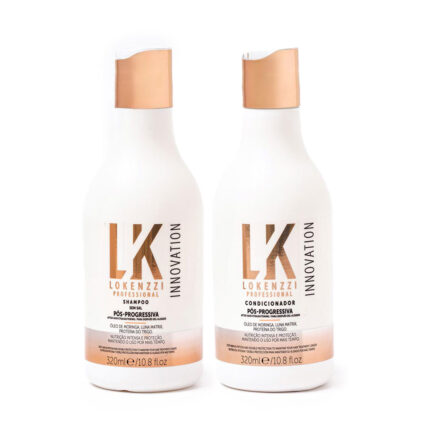 Kit Pós Progressiva Shampoo + Condicionador Lokenzzi 320ml