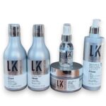 Kit Cinza Shampoo + Cond + Máscara + Finzalidor + Sérum Lokenzzi