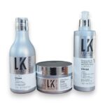 Kit Cinza Shampoo + Máscara + Finalizador Lokenzzi